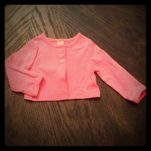 12 Month Pink Cardigan